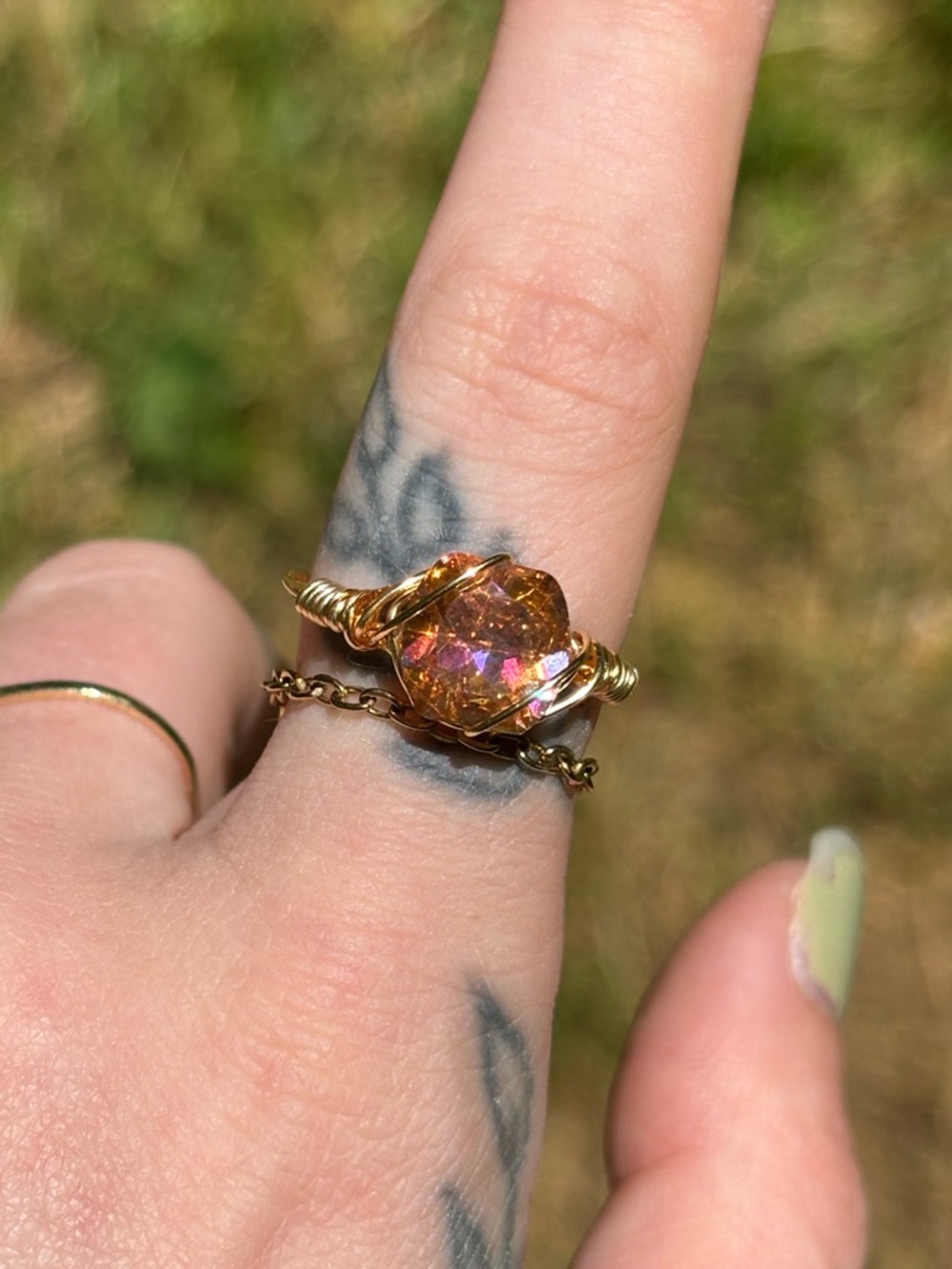 Sunset Topaz Ring (Pre Order!)